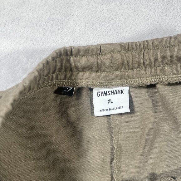 Gymshark Cargo Shorts Womens XL Olive Green Sweatshorts Gym Athletic Athleisure - Picture 3 of 11